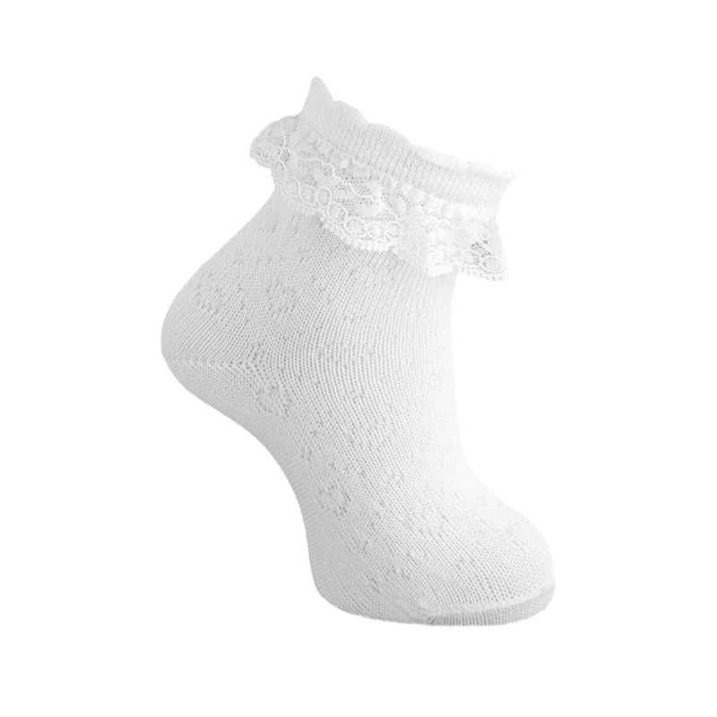 CarloMagno Yarn Lace Sock 1