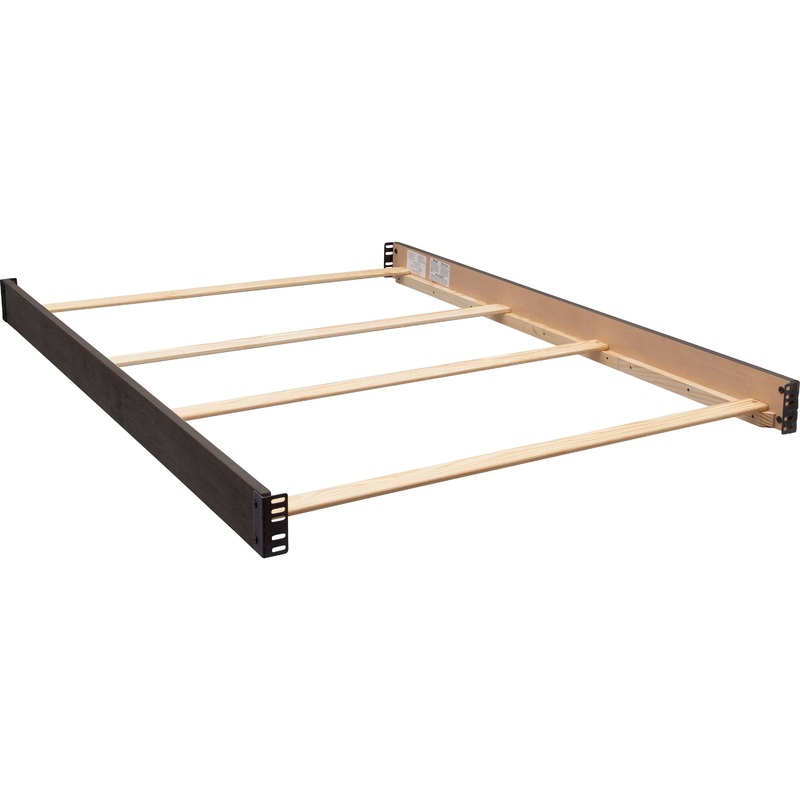 Delta Children Full Size Wood Bed Rails (330750) Rustic Grey