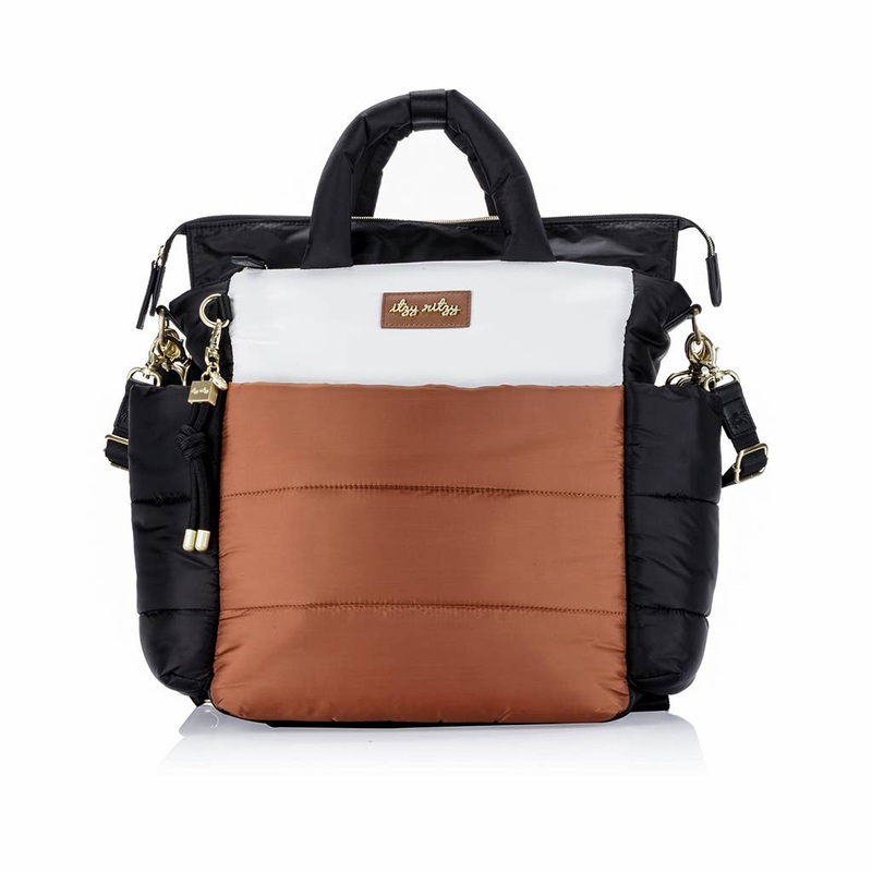 Dream Convertible Coffee & Cream Diaper Bag