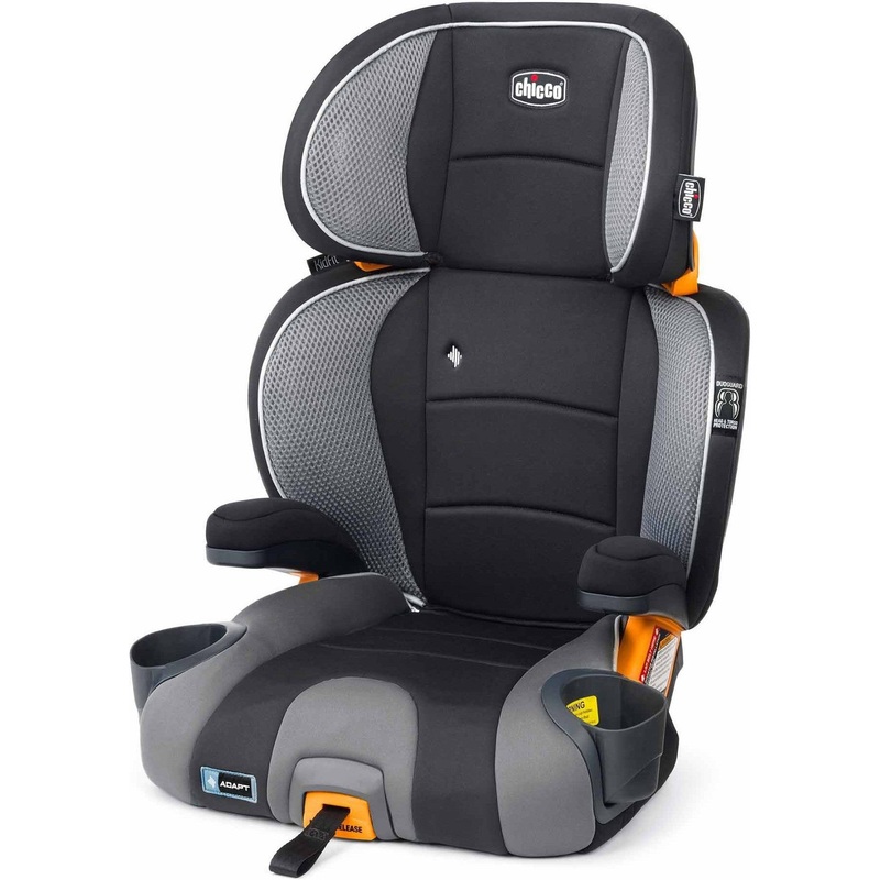 KidFit Adapt Plus 2-in-1 Belt-Positioning Booster Car Seat Ember