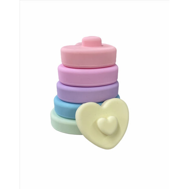 LE Heart Stacker Misty Rose