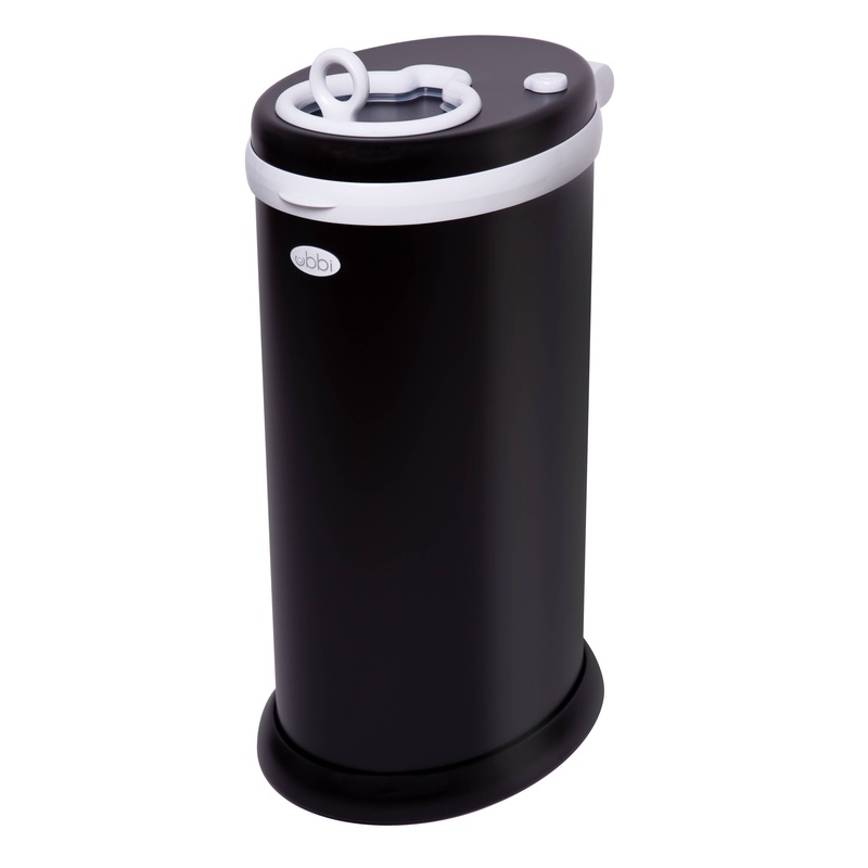 Matte Black Diaper Pail