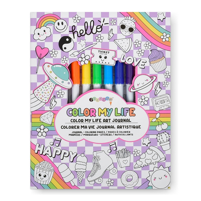 Iscrem Color My Life Art Journal