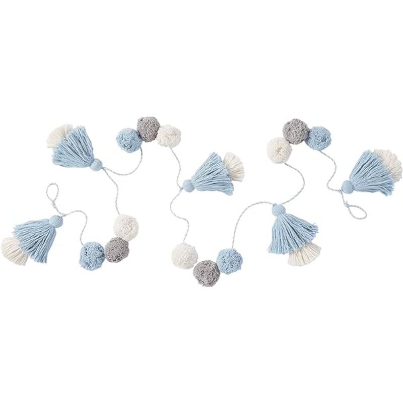 Mud PIe Blue Pom Garland