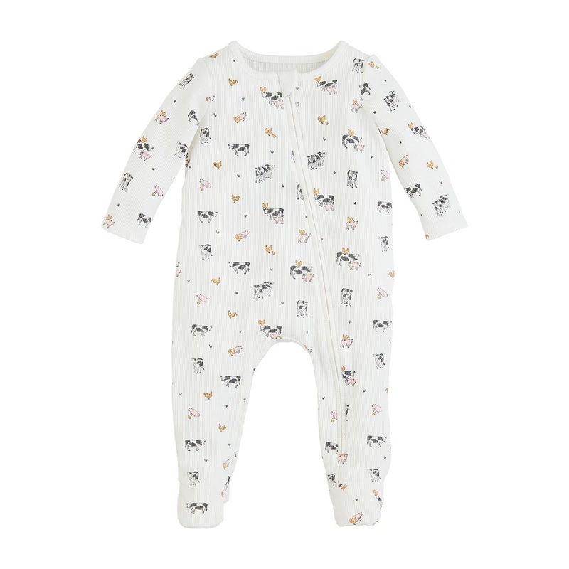 Mud Pie Farm Friends Sleeper 0-3M