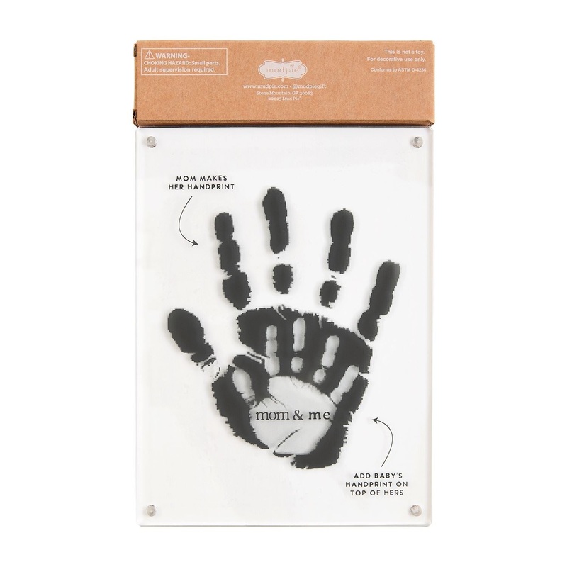 Mud Pie Mom & Me Handprint Frame Kit