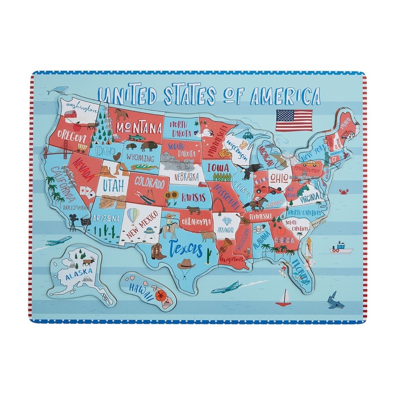 Mud Pie United States Puzzle