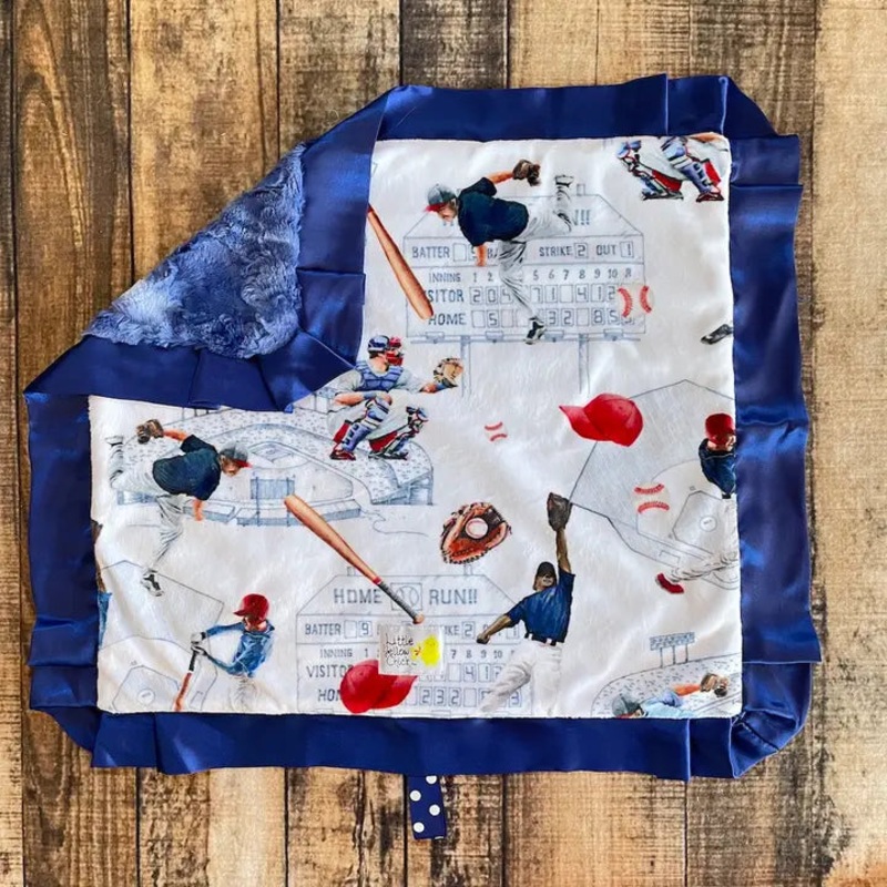 Batter Up Little Lap 24 x 24