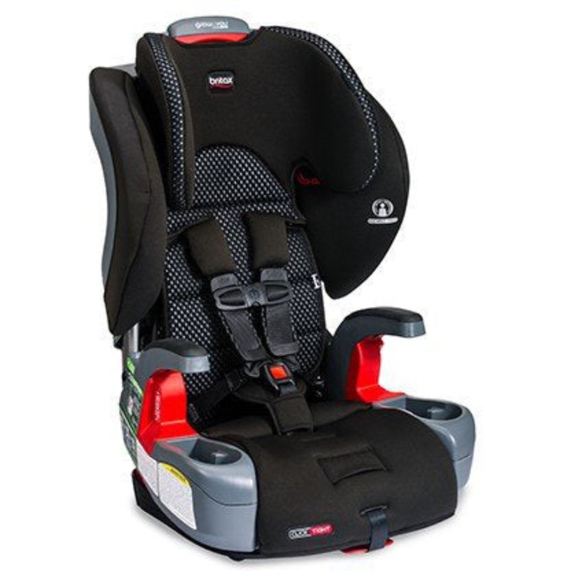 Britax Grow With You Clicktight Harness-to-Booster Seat Black Contour