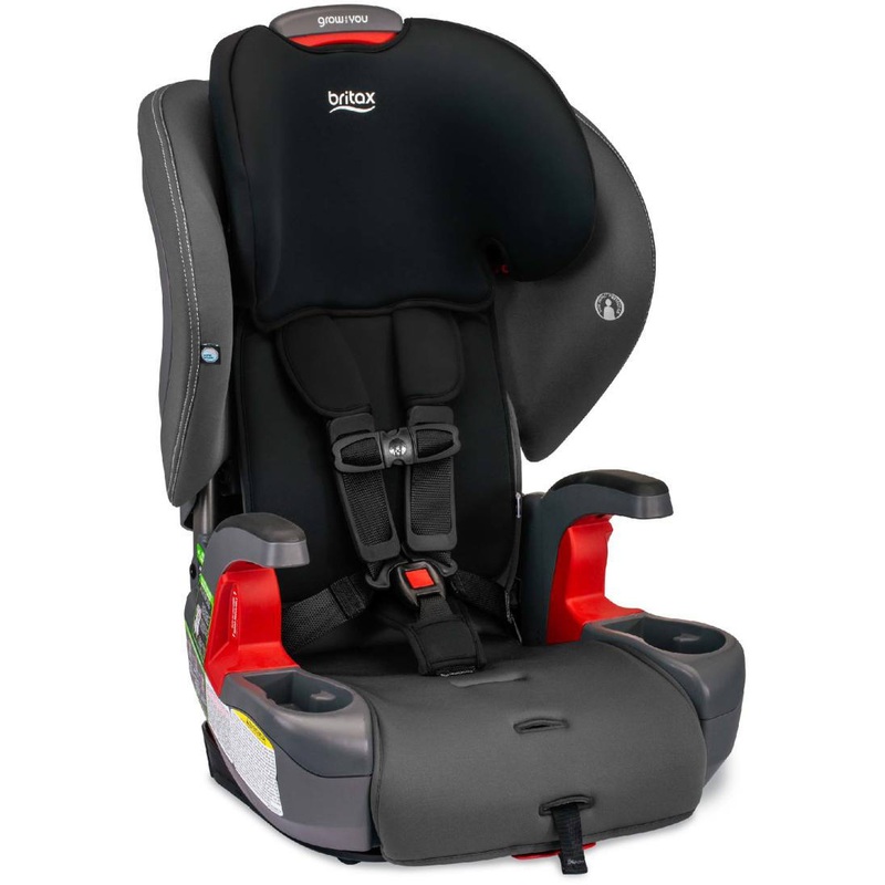 Britax Grow With You Harness-to-Booster with Safewash Mod Black