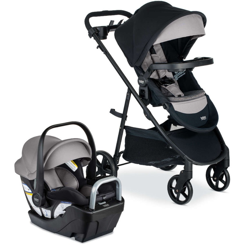 Britax Willow Brook S+ Travel System Graphite Onyx