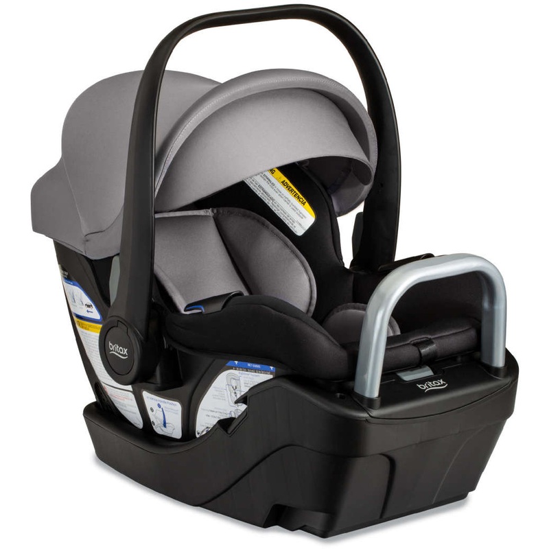 Britax Willow S Infant Car Seat + Alpine Base Graphite Onyx