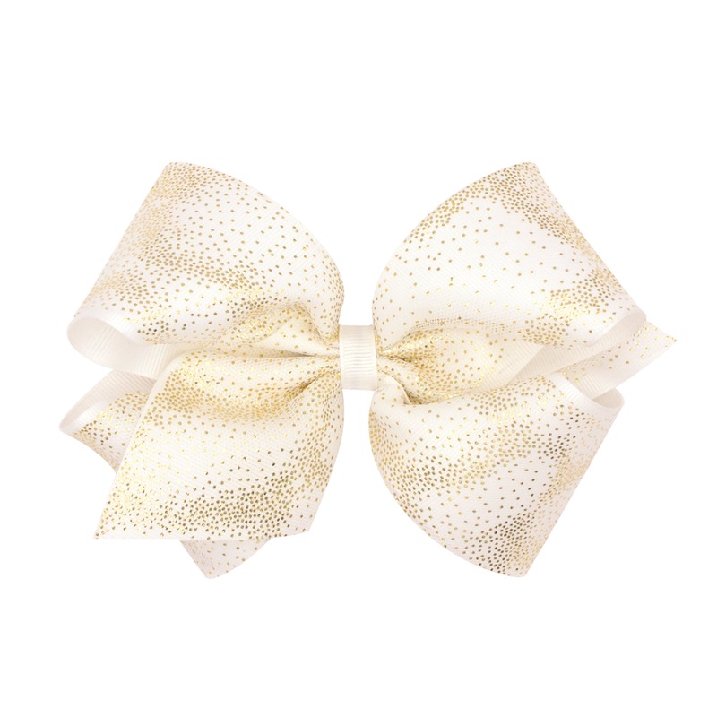 KING GLD DOT TUL/GG OVRLY BOW CYT