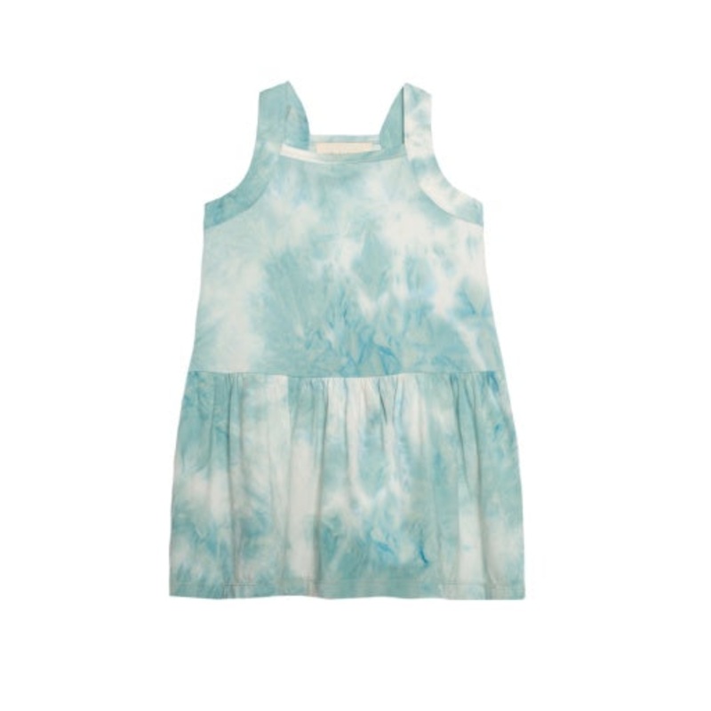 Mabel + Honey Cotton Candy Dream Dress | Green 2T