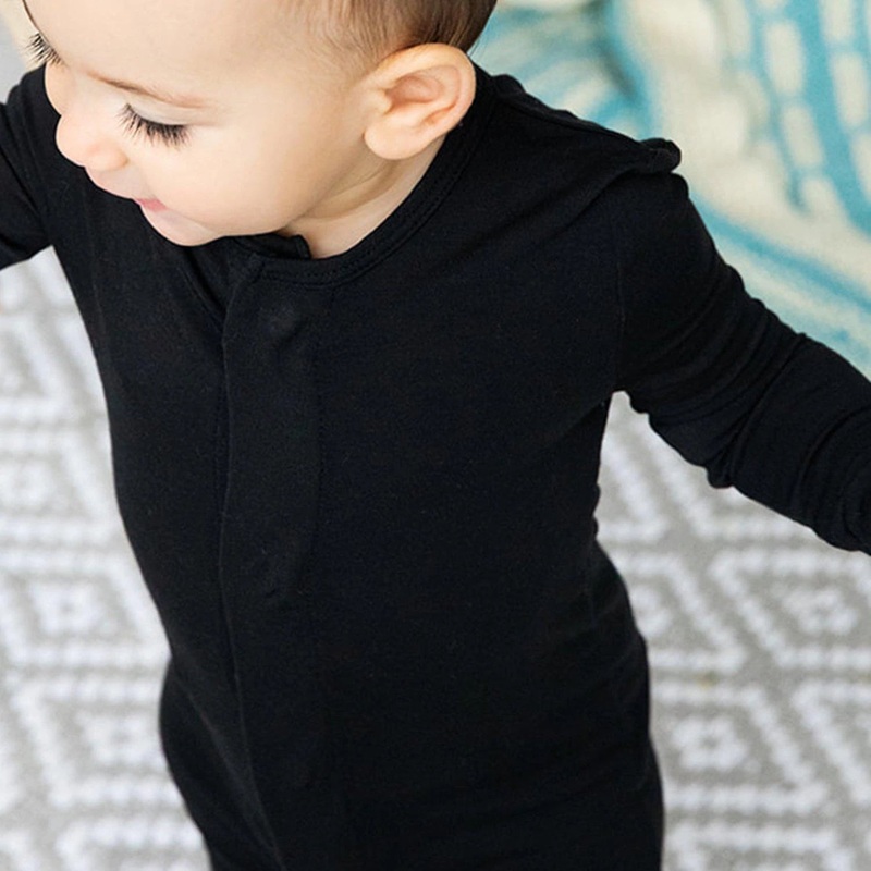 Magnetic Me Onyx Jet Black Modal Magnetic Footie Preemie