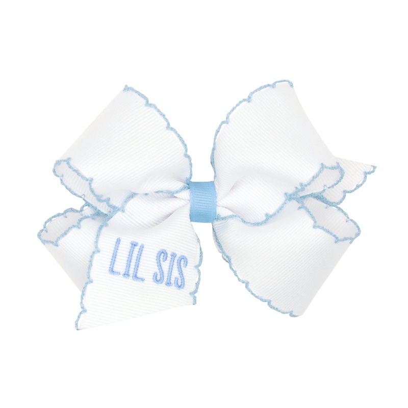 Medium Embr. LIL SIS M. Blue Sitch Edge