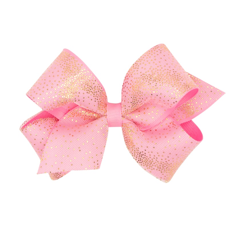 MINI GLD DOT TUL/GG OVRLY BOW CYT