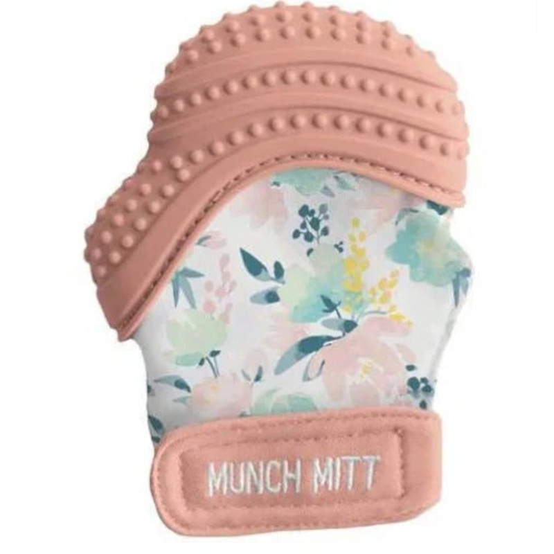 Munch Mitt Pink Floral