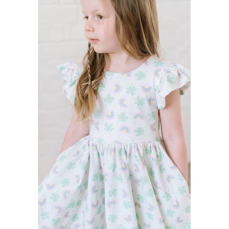 Olivia Dress in Lucky 2T