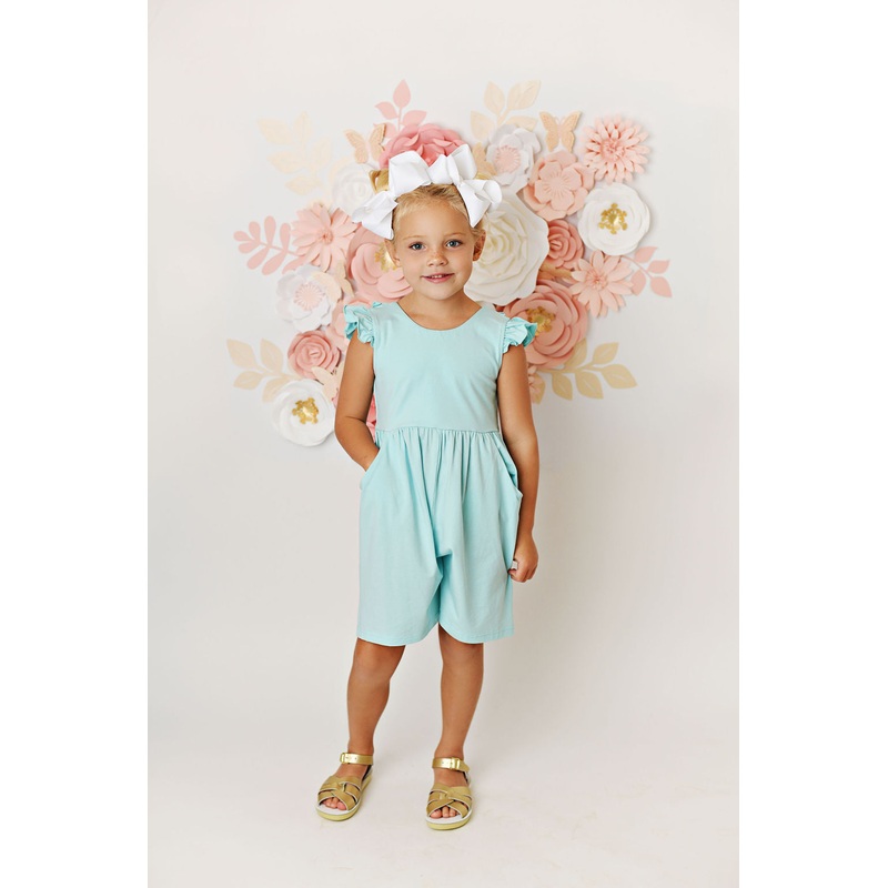 Swoon Baby Clothing Aqua Blue Pocket Jumper 9-12M