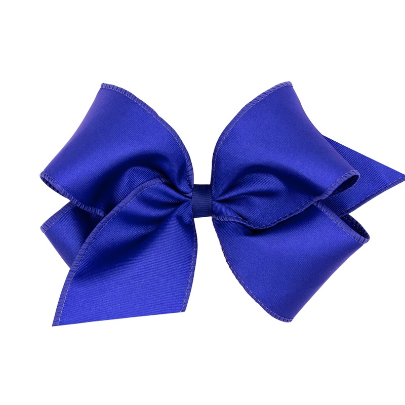 Wee Ones King Satin Grosgrain Bow RED