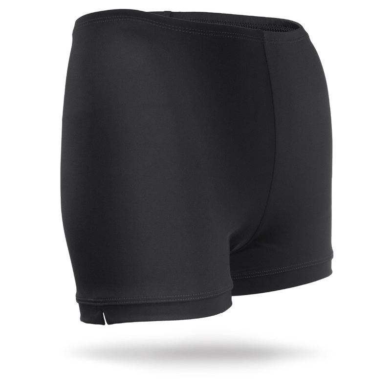 Black Juniors Spandex Shorts XS