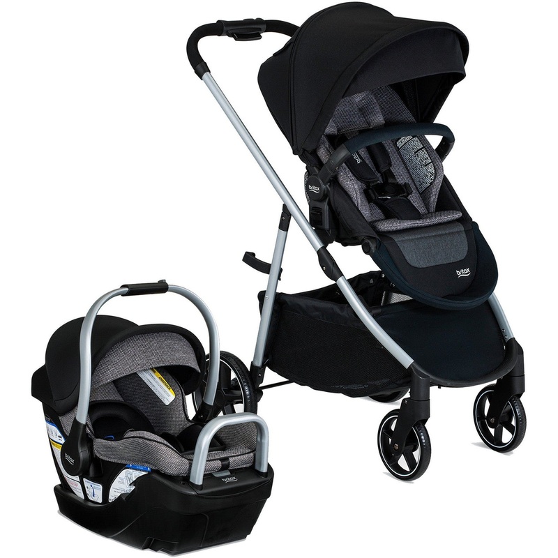 Britax Willow Grove Travel System Pindot Iris
