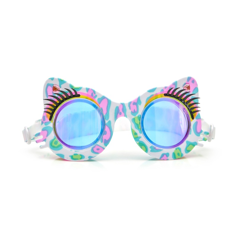 Cat frame, Swim Goggle, Summer Toy, Girls, Kids, Beach Purple