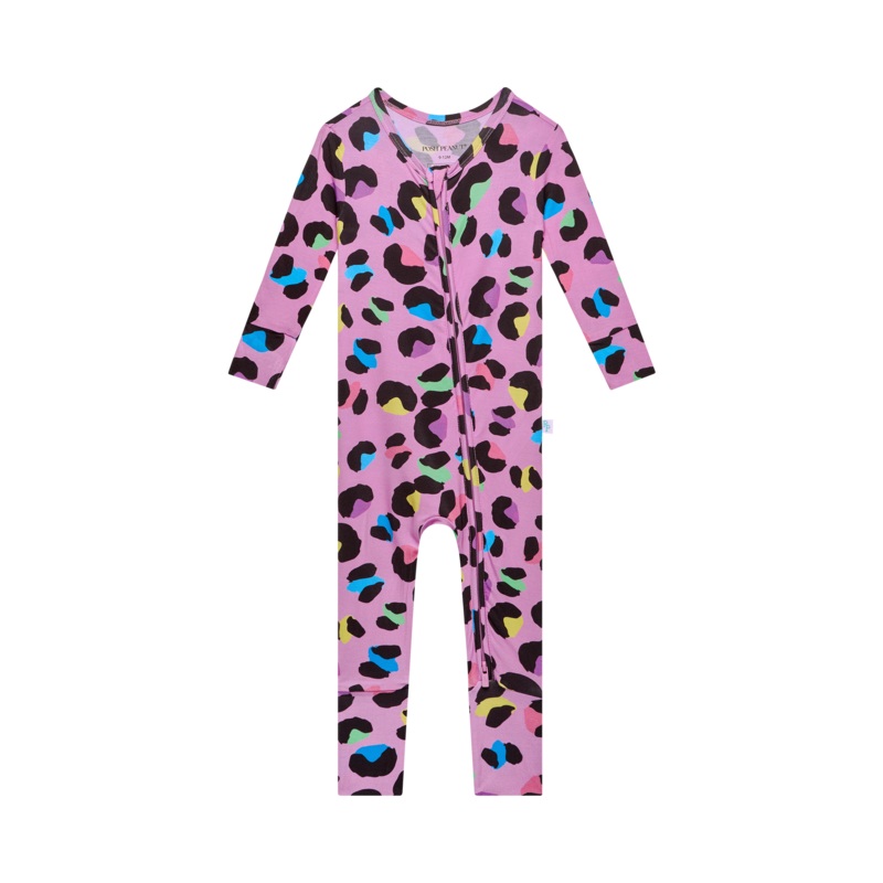 Electric Leopard – Convertible One Piece 3-6M
