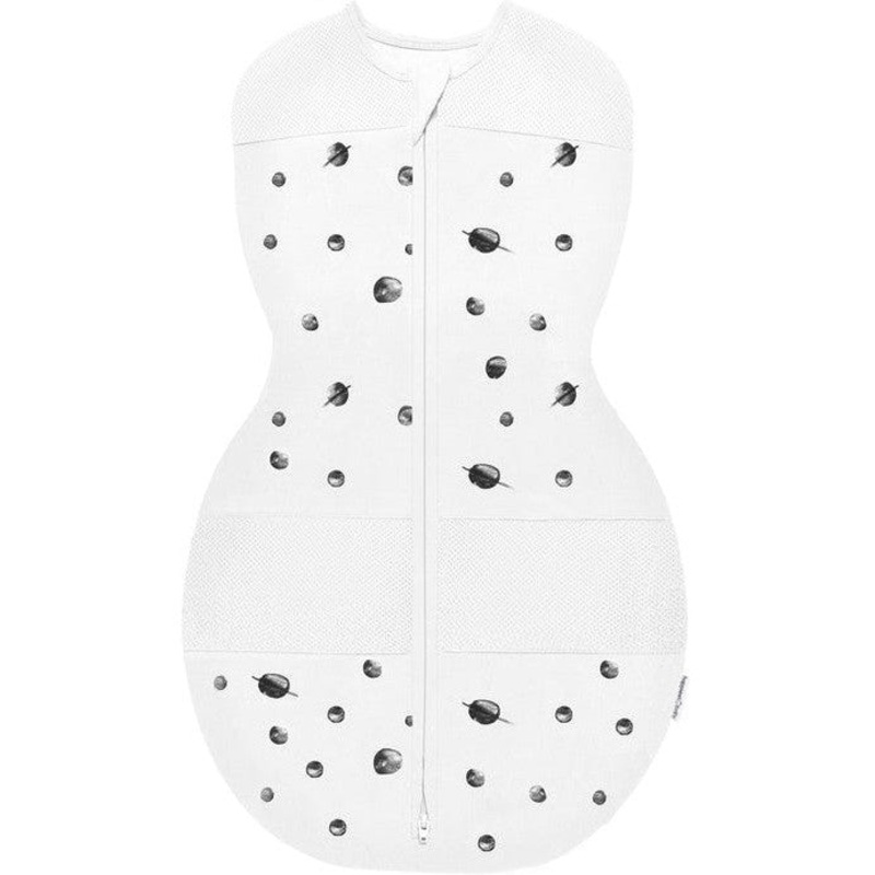 Happiest Baby Sleepea 5-Second Baby Swaddle | White Planets Medium 2-4M