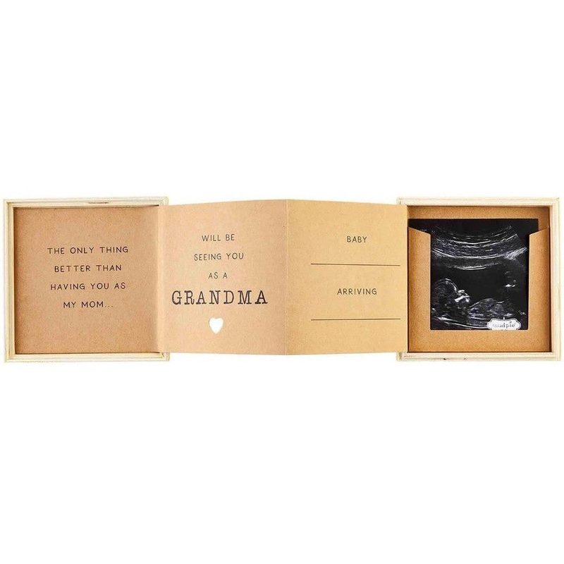 Mud Pie Grandma Announcement Gift Box