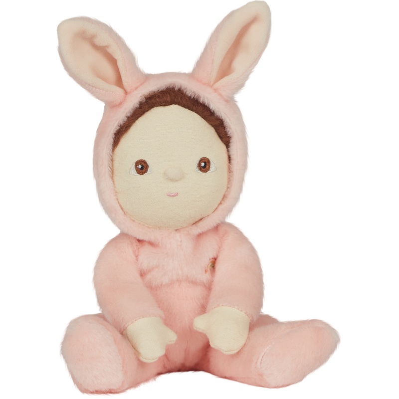 Olli Ella Dinky Dinkums Fluffle Family Bella Bunny | Rose Pink