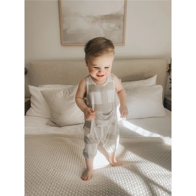 Pocket Romper – Picnic 0-3M