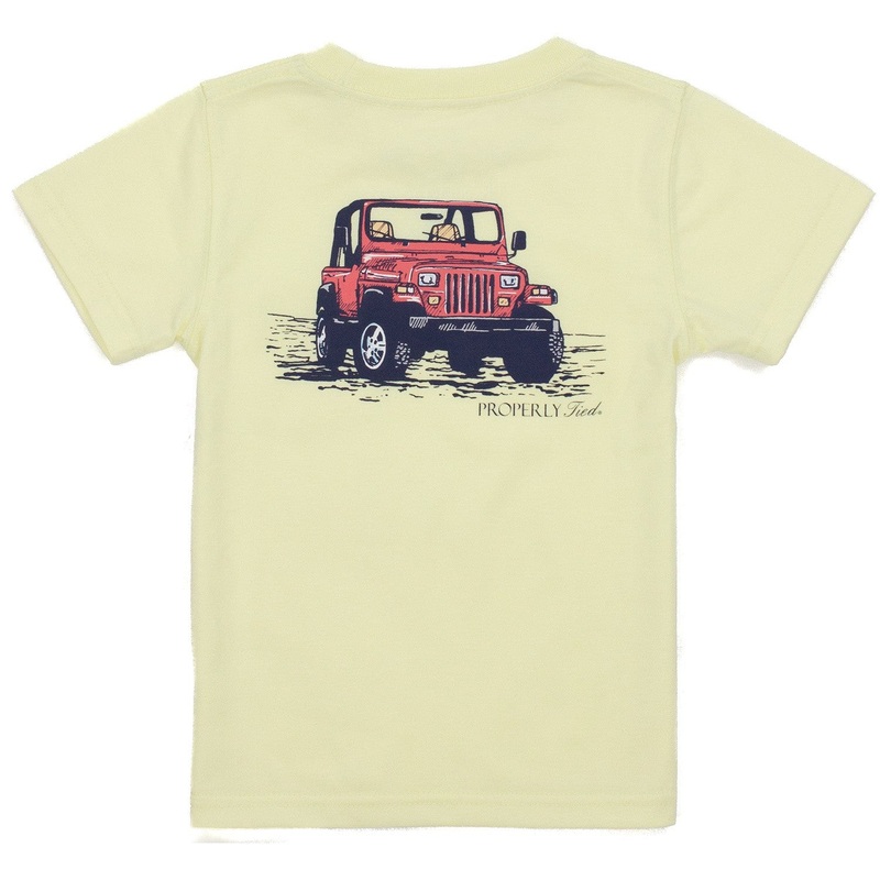 Properly Tied Boys Offroad Short Sleeve Tee 2T