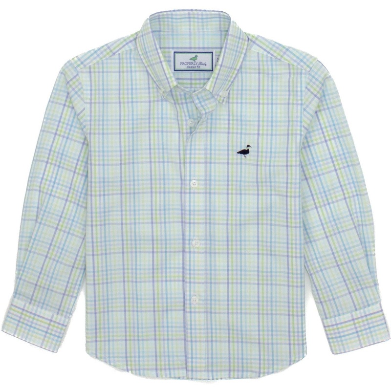 Properly Tied Lucky Duck Seasonal Sportshirt | Laguna 2T