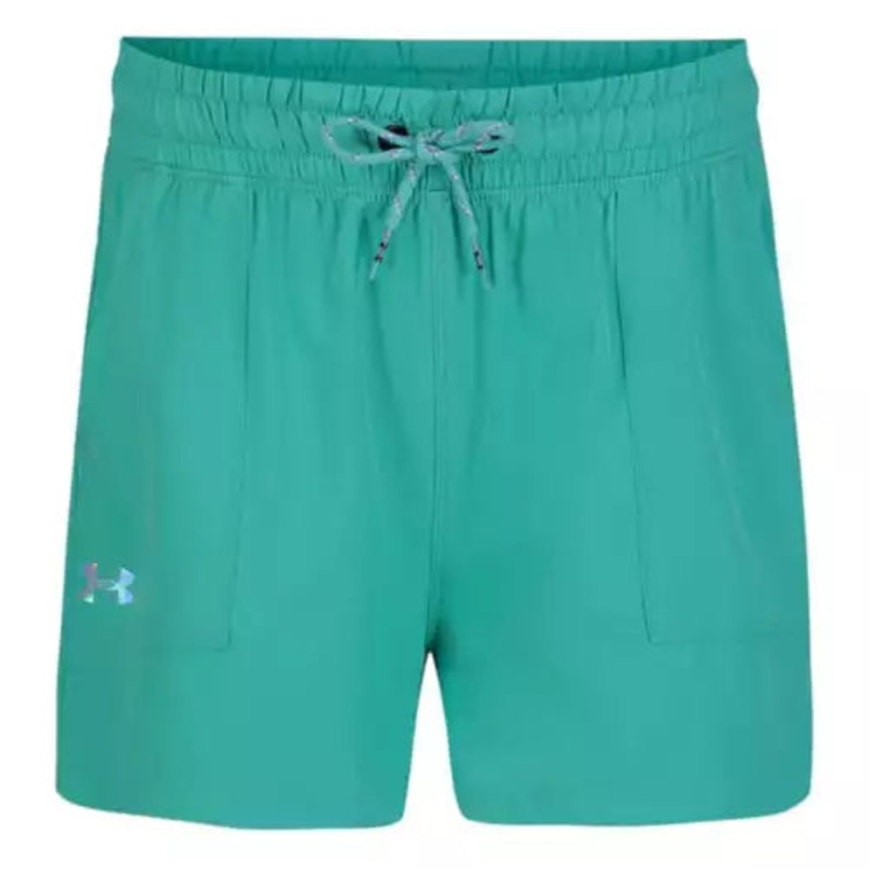 UA BASE SHORT RADIAL TURQUOISE Youth Small