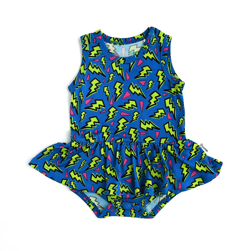 Bamboo Toddler Ruffle Clothing Tank Tutu  Zach 0-3M