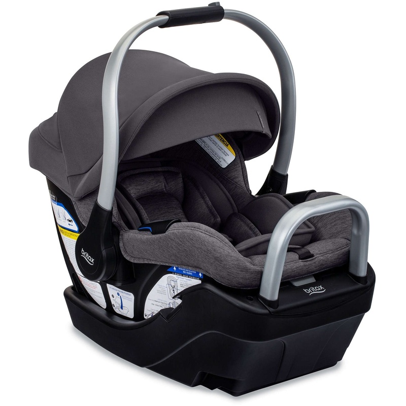 Britax Cypress Infant Car Seat + Alpine Base Ponte Stone