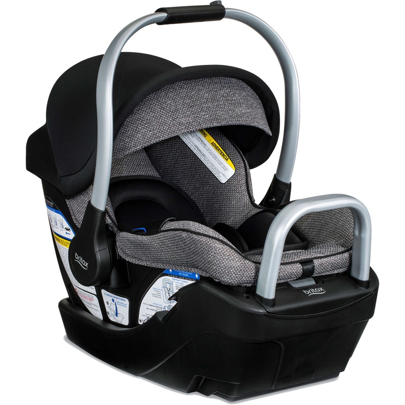 Britax Willow SC Infant Car Seat with Alpine Base Pindot Onyx