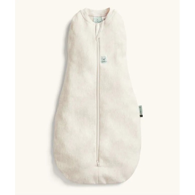 ergoPouch Cocoon Swaddle 0.2 TOG | Oatmeal Marle Newborn