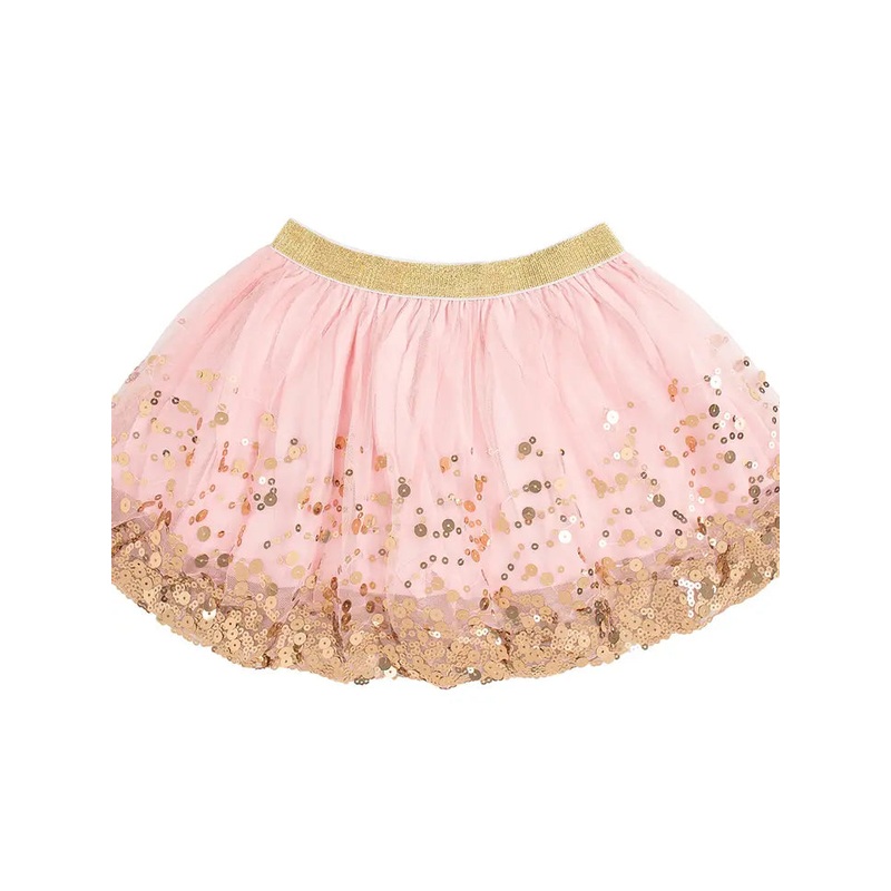 Gold Blush Sequin Tutu – Dress Up Skirt