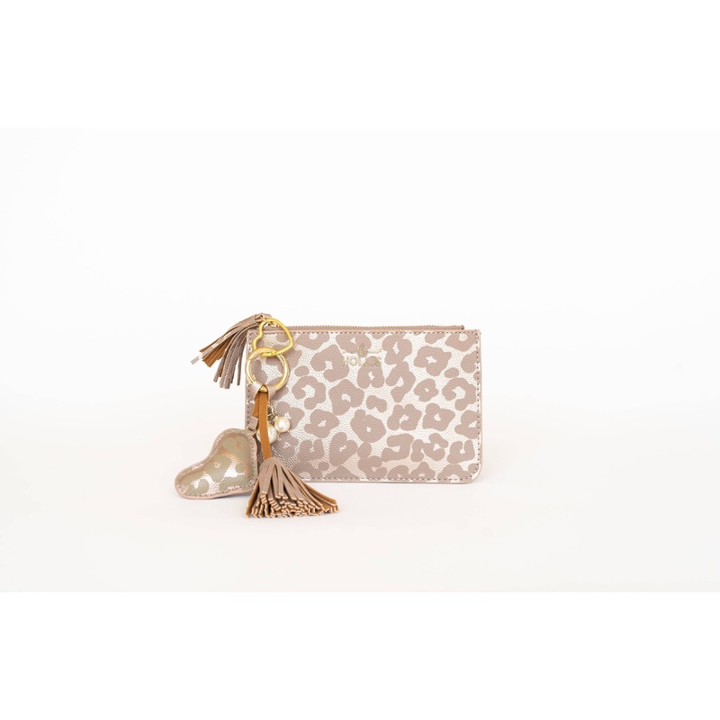 Keychain Coin Pouch Leopard