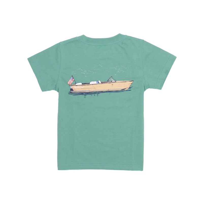 Properly Tied Boys Boating Tradition Short Sleeve Tee 2T
