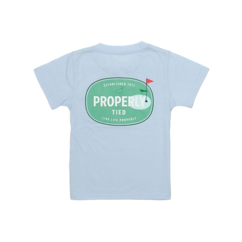 Properly Tied Boys The Links Short Sleeve Tee 2T