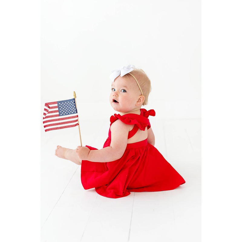 Rosita Dress in Scarlet | Pocket Twirl Dress 2T