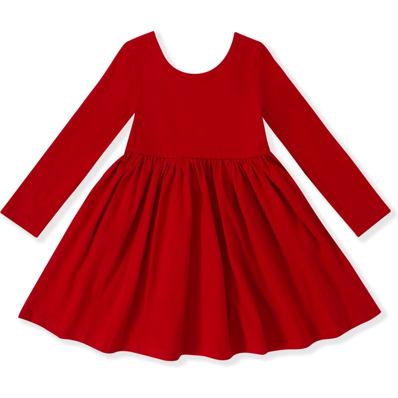 Serendipity Clothing Co. Red Pocket Dress 9-12M