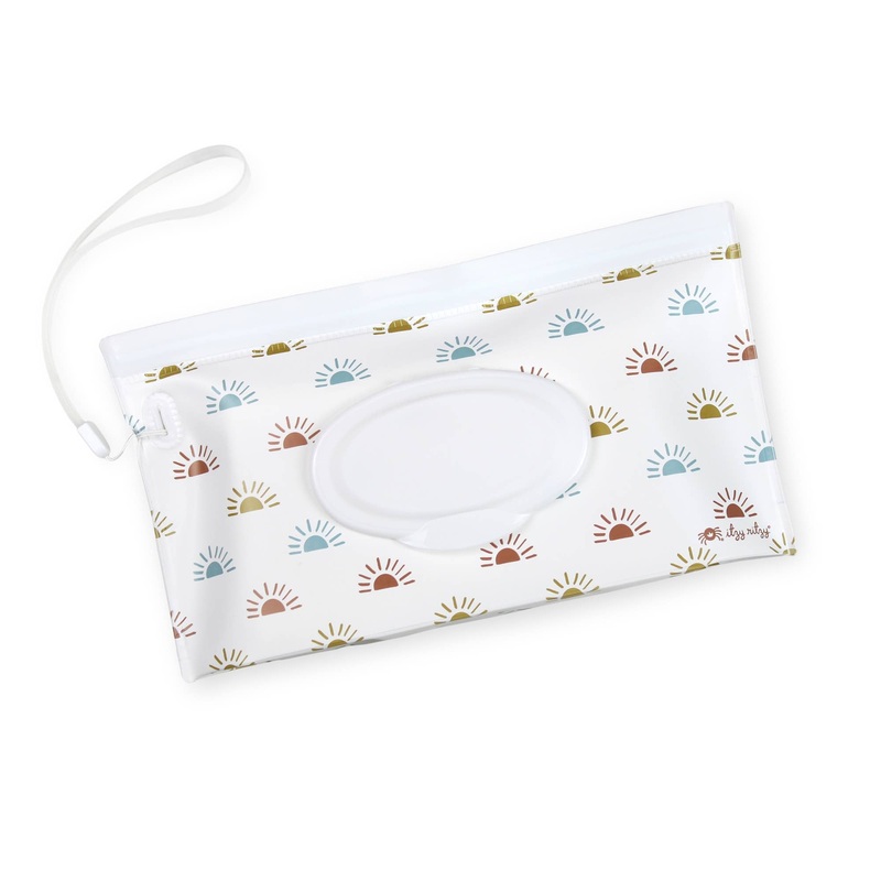 Take & Travel Pouch Reusable Wipes Cases: Desert Sunrise