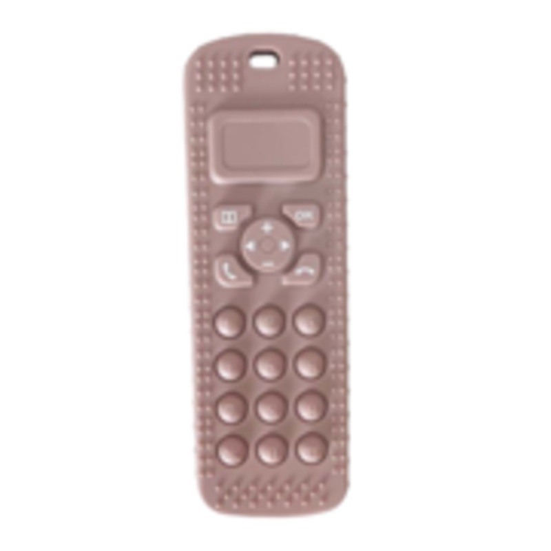 Telephone Silicone Pop-It Teether Muave