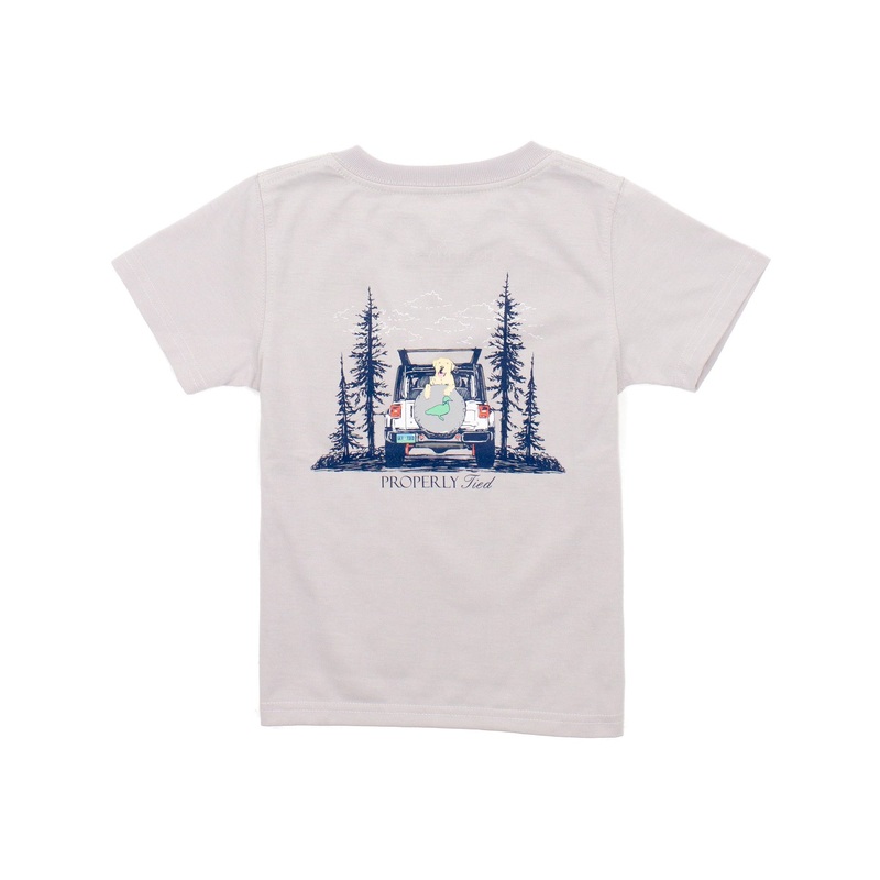 LD Catch A Ride SS Ice Grey 2T