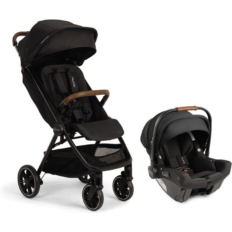 Nuna TRVL LX Stroller + PIPA Urbn Travel System Cedar